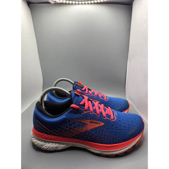 Brooks Ghost 13 Women's‎ Size 8 Medium Blue Coral Running Shoes Sneakers - Picture 7 of 10